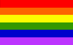 Gay pride flag